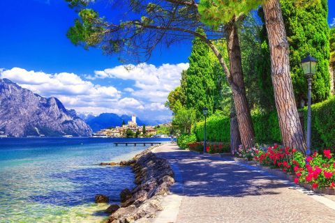 Download Outdoor Scenic Seaside Wallpaper | Wallpapers.com with regard to Outdoor Ceiling Fan For Large Covered Deck